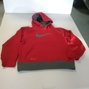 Nike kids pull over hoodie therma fit